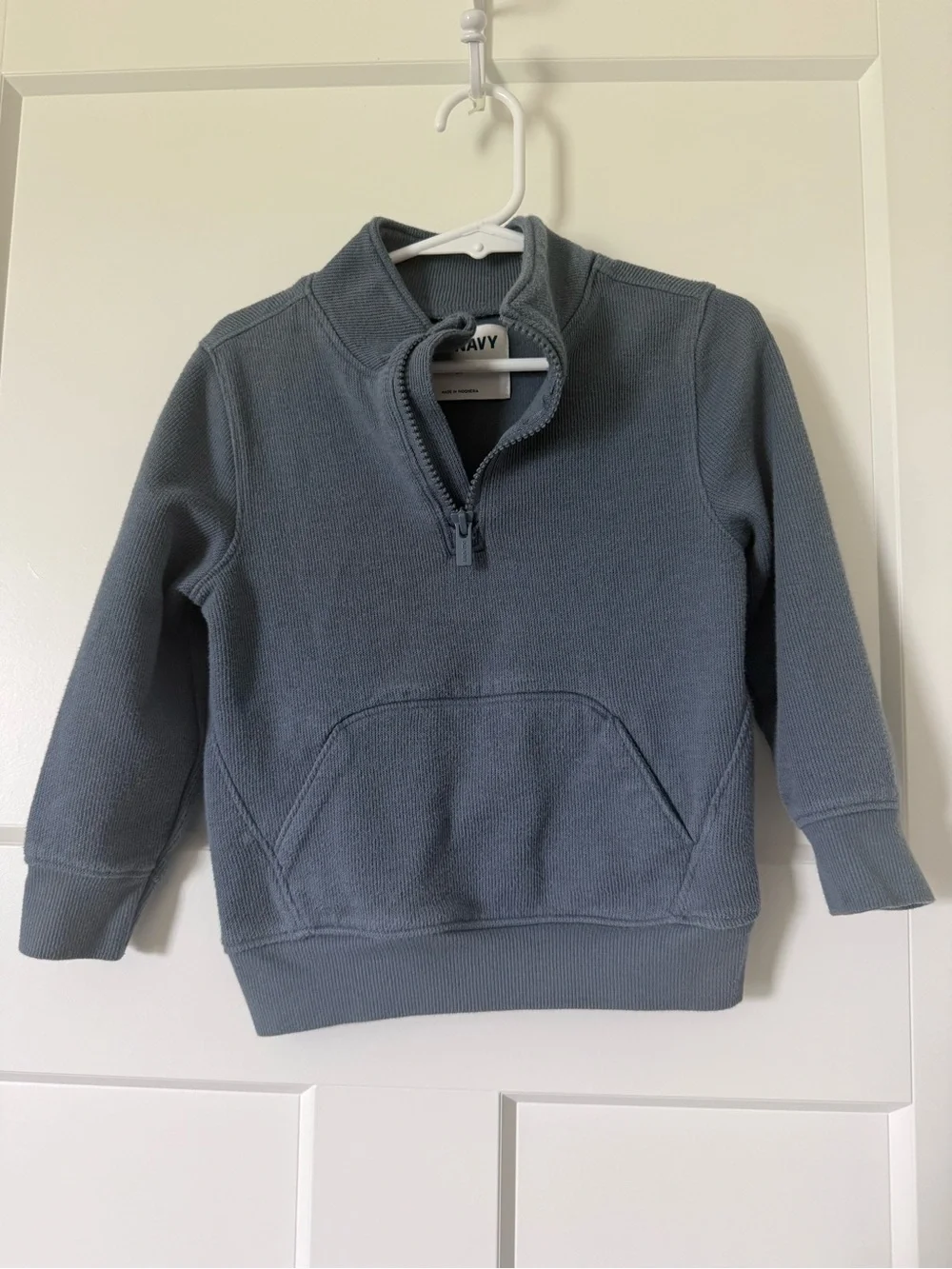 Old Navy Heather Slate Blue Pullover Top